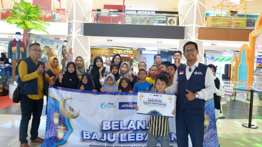 Belanja Bareng Anak Yatim Hadirkan Senyum di Hari yang Istimewa