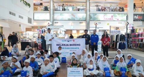 Belanja Bareng Yatim & Dhuafa, Hadirkan Senyum Penuh Bahagi