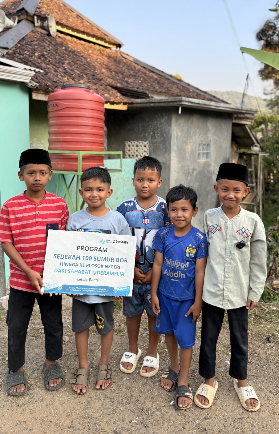 Pembangunan Sumur Bor di Musholla Cihijau, Banten, Telah Selesai