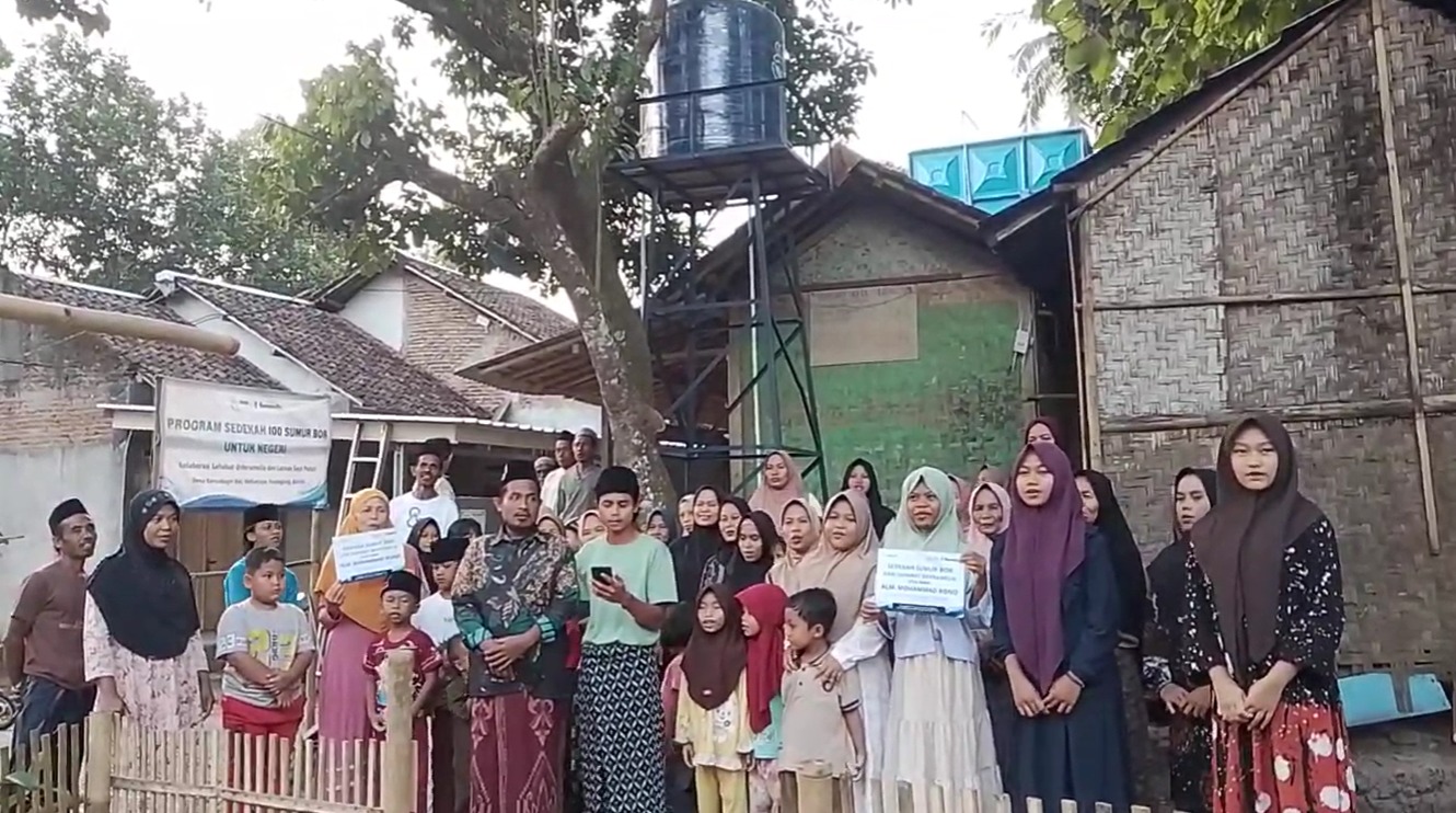 Pembangunan Sumur Bor di Pesantren Nurul Mubtadi'in, Pandeglang, Telah Selesai