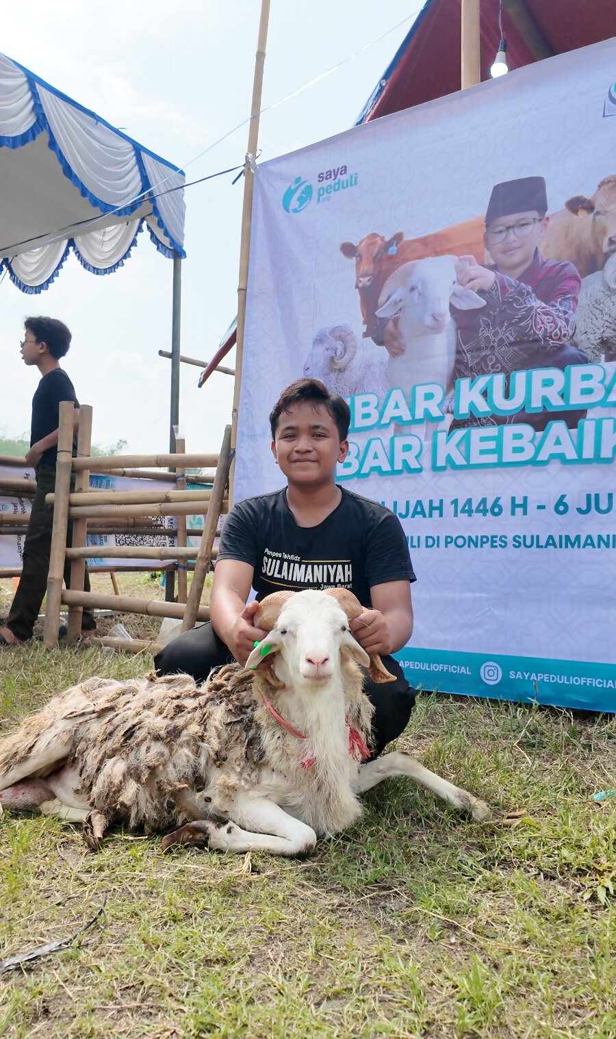 Tebar Kepedulian Lewat Kurban di Jasinga