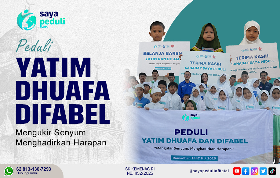 Banner Peduli Yatim Dhuafa Difabel